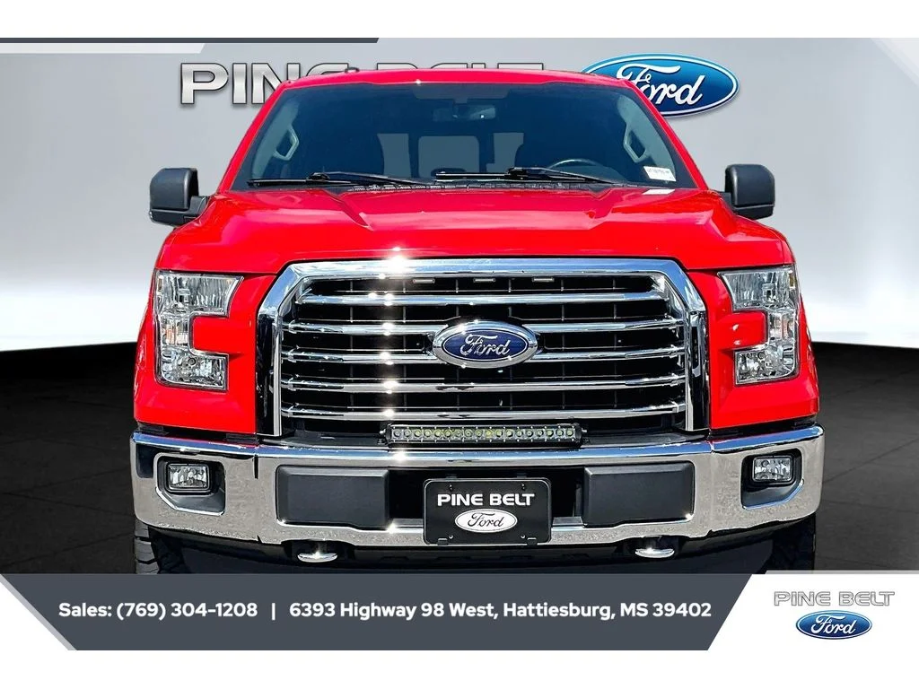 Used 2015 Race Red Ford XLT image 3