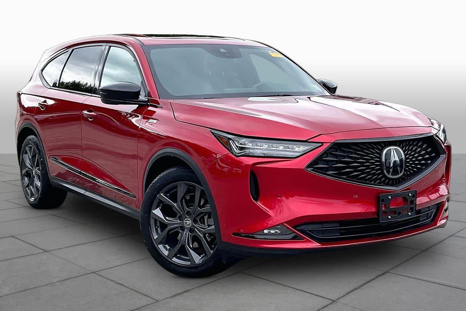 Certified Used 2023 Performance Red Pearl Acura w/A-Spec Package image 3
