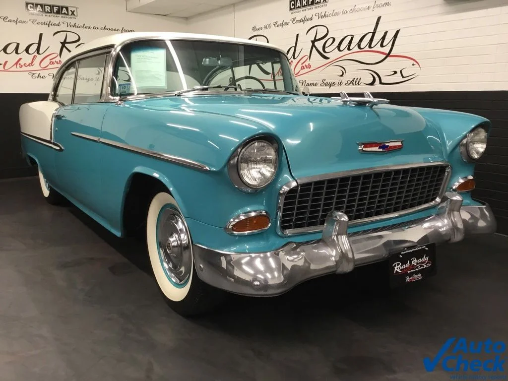 Used 1955 Blue Chevrolet Coupe image 3