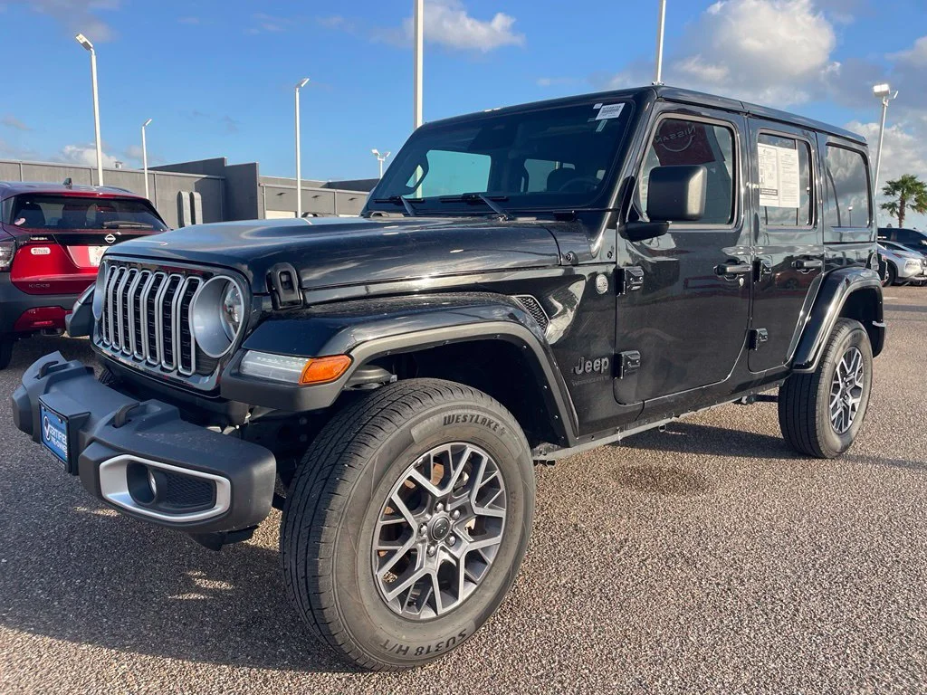 Used 2025 Black Jeep Sahara image 6