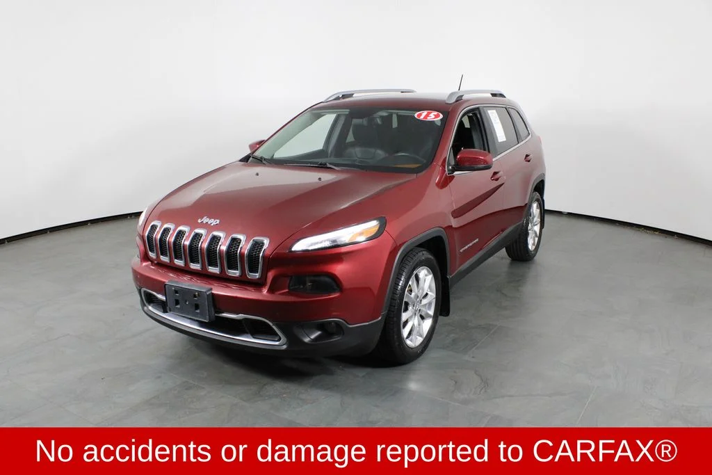 Used 2015 Red Jeep Limited image 2
