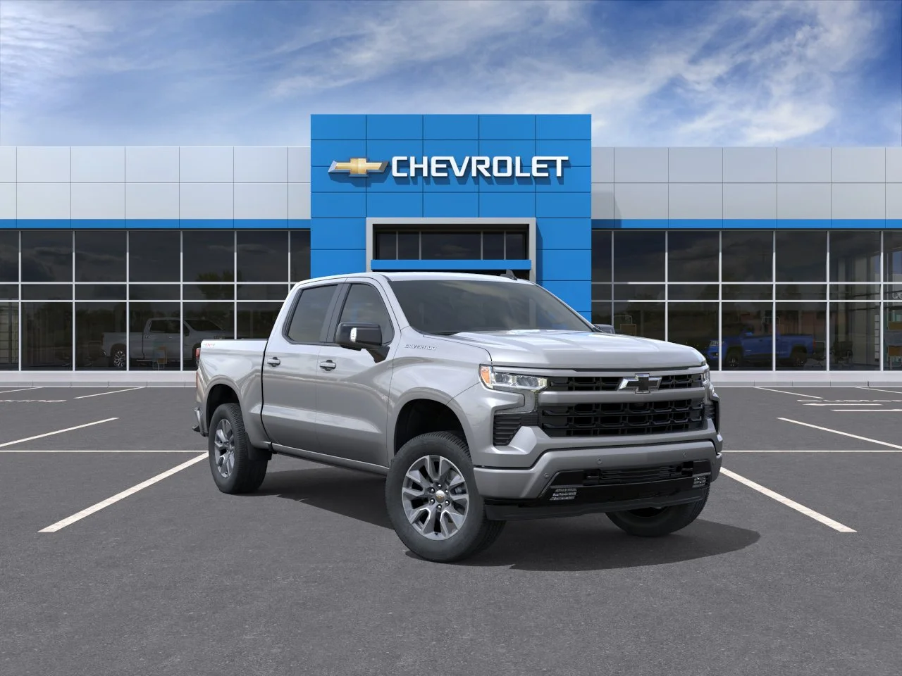 New 2026 Sterling Gray Metallic Chevrolet RST image 1