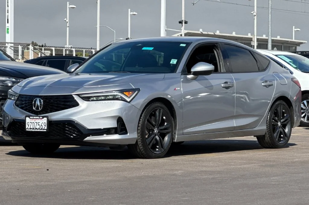 Used 2023 Liquid Carbon Metallic Acura A-Spec Package image 8