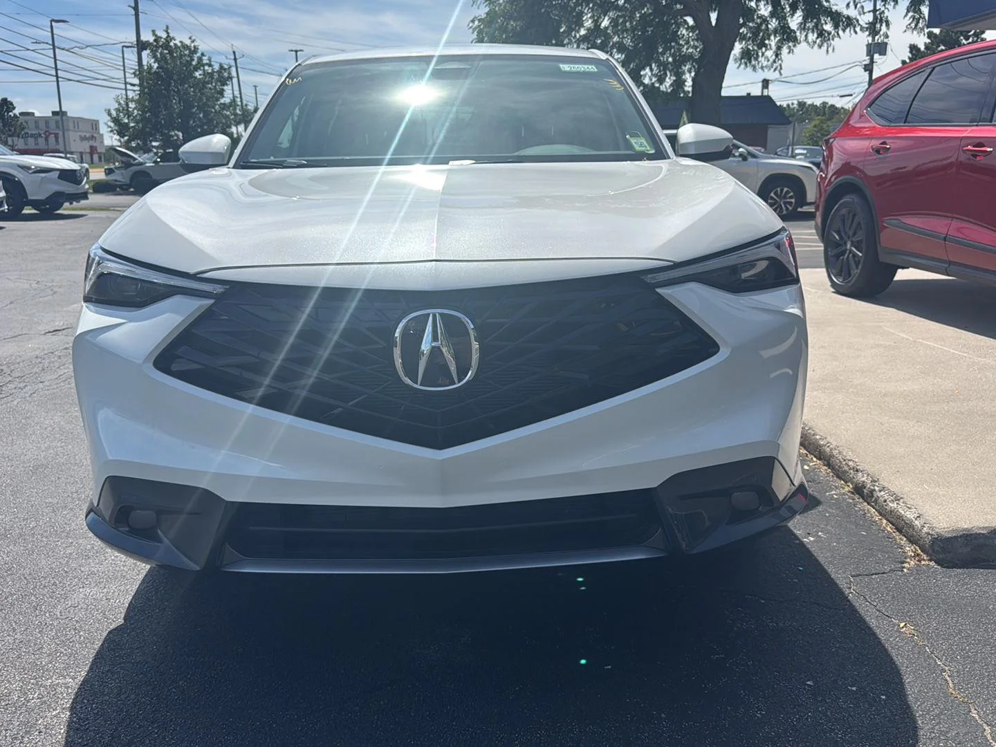 New 2026 Platinum White Pearl Acura Base image 3