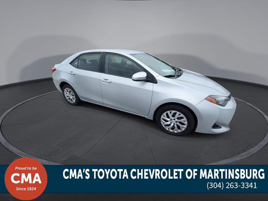 Used 2019 Classic Silver Metallic Toyota LE image 2