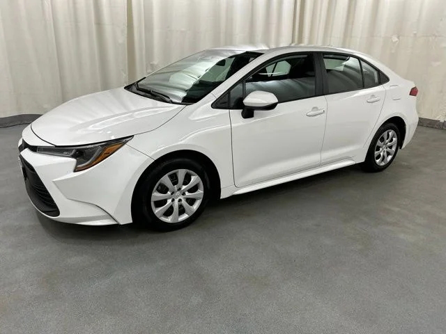 Used 2024 White Toyota LE image 2