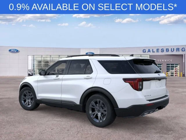 New 2026 Star White Metallic Tri-Coat Ford Active image 4