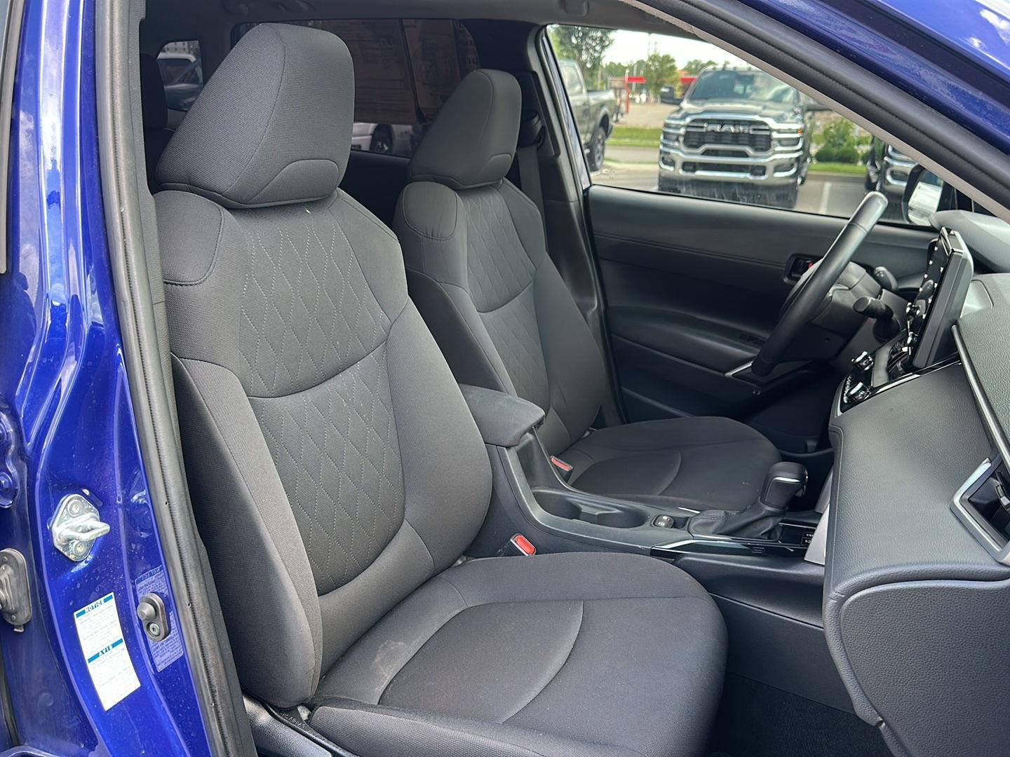 Used 2022 Blue Crush Metallic Toyota LE image 27