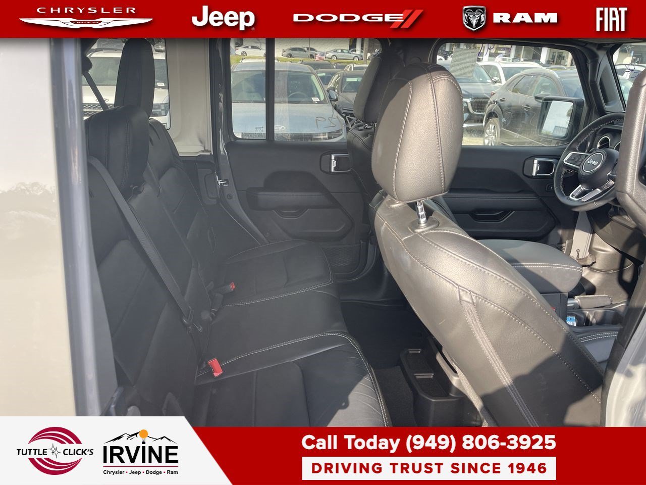 Used 2022 Sting-Gray Clearcoat Jeep Unlimited Sahara image 20