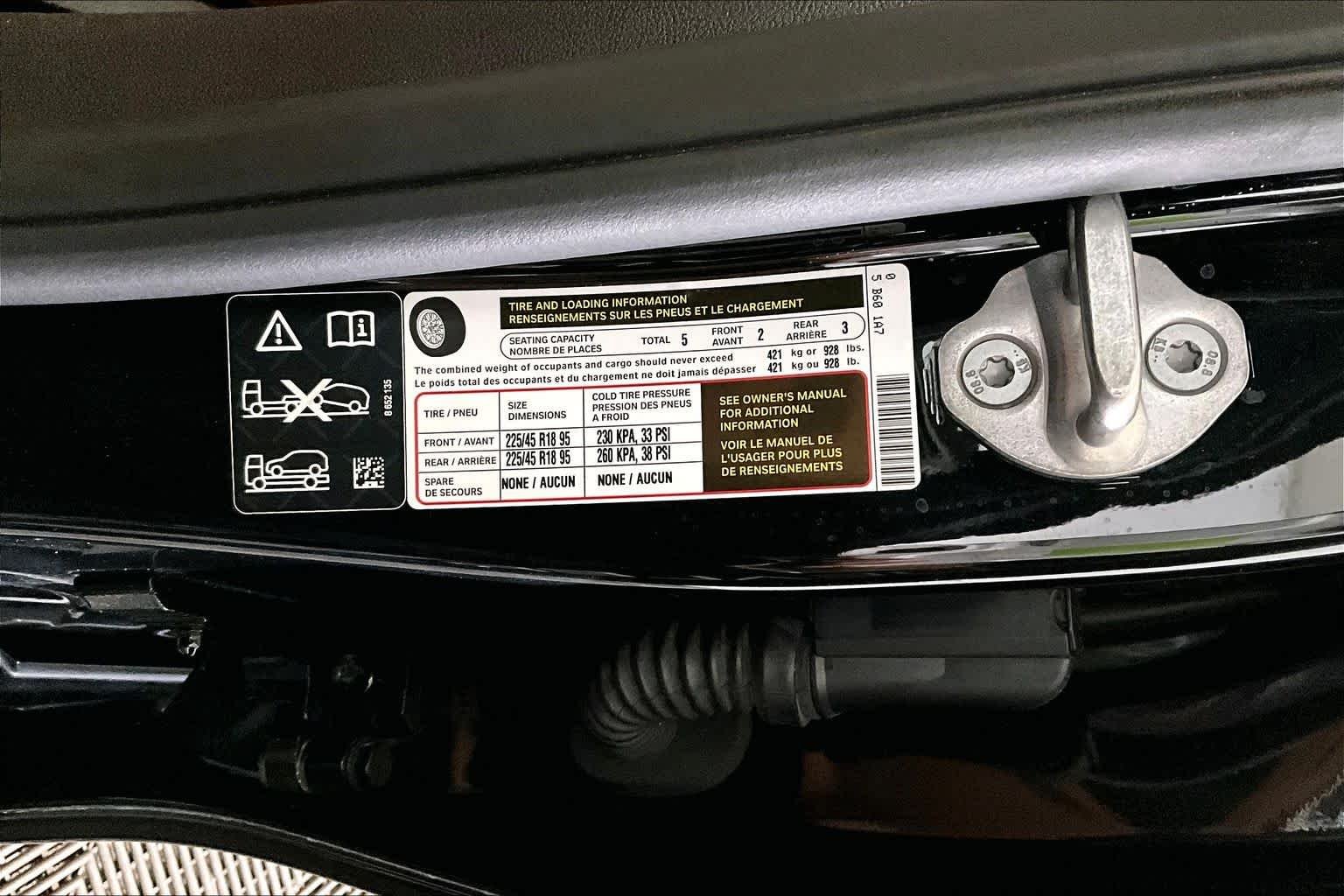 Certified Used 2025 Black Sapphire Metallic BMW 330i xDrive image 32