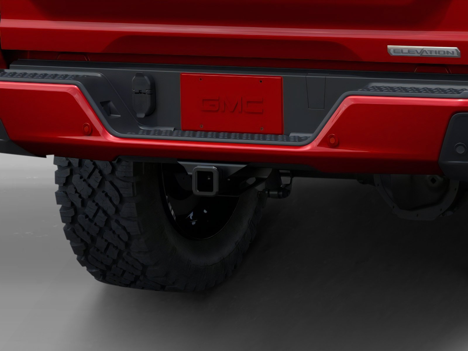 New 2026 Volcanic Red Tintcoat GMC 2WD Elevation image 14