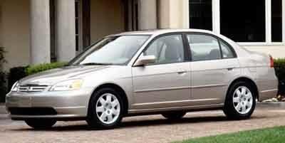 Used 2001 SATIN SILVER METALLIC Honda EX image 1