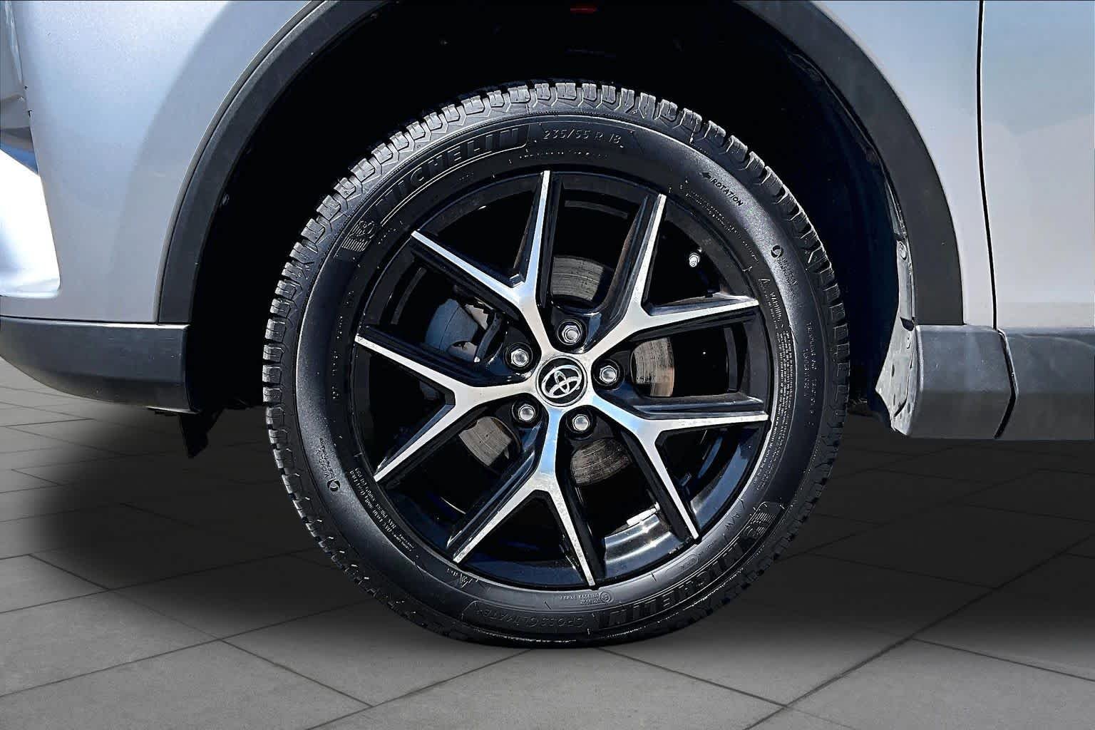 Used 2018 Silver Sky Metallic Toyota Hybrid SE image 11