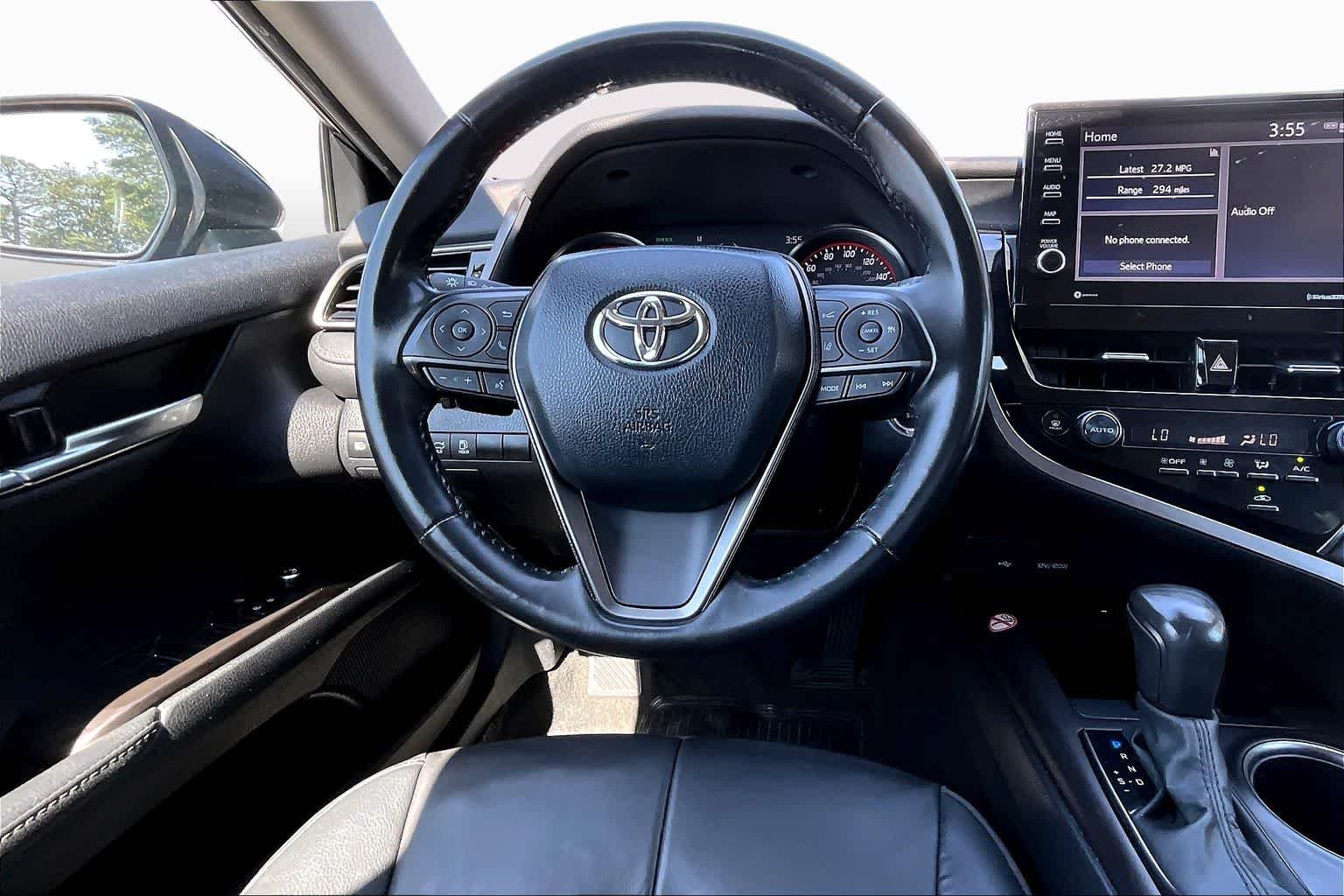 Used 2024 Midnight Black Metallic Toyota XSE image 6