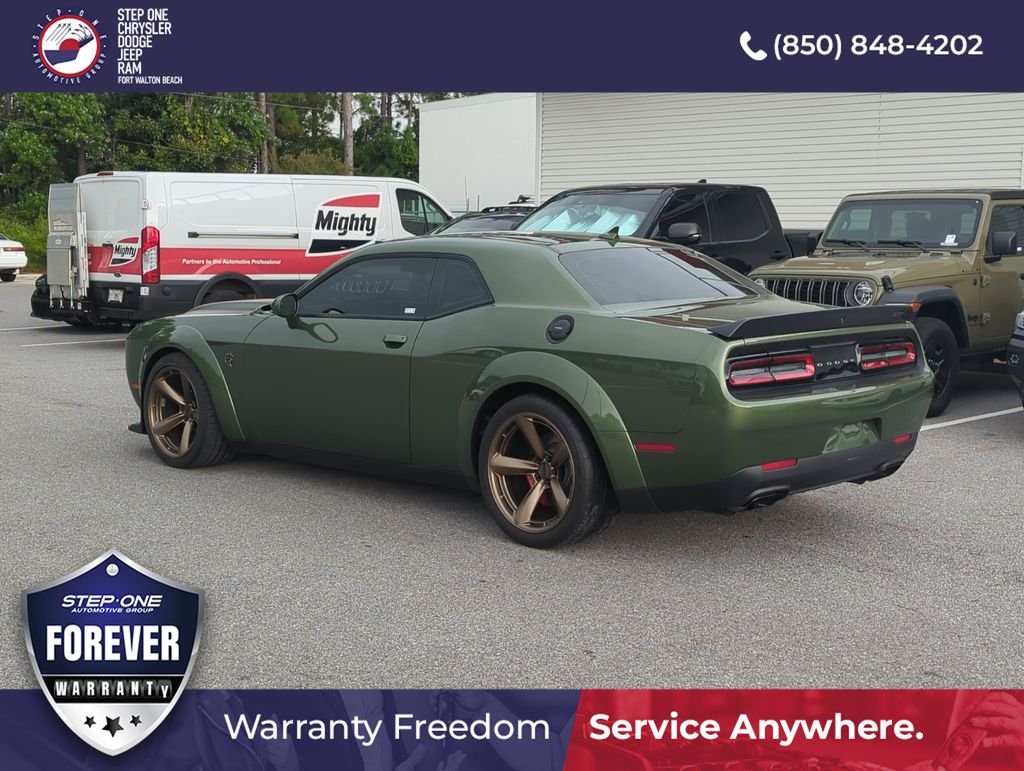 Used 2022 Green Dodge SRT Hellcat Redeye Widebody Jailbreak image 4