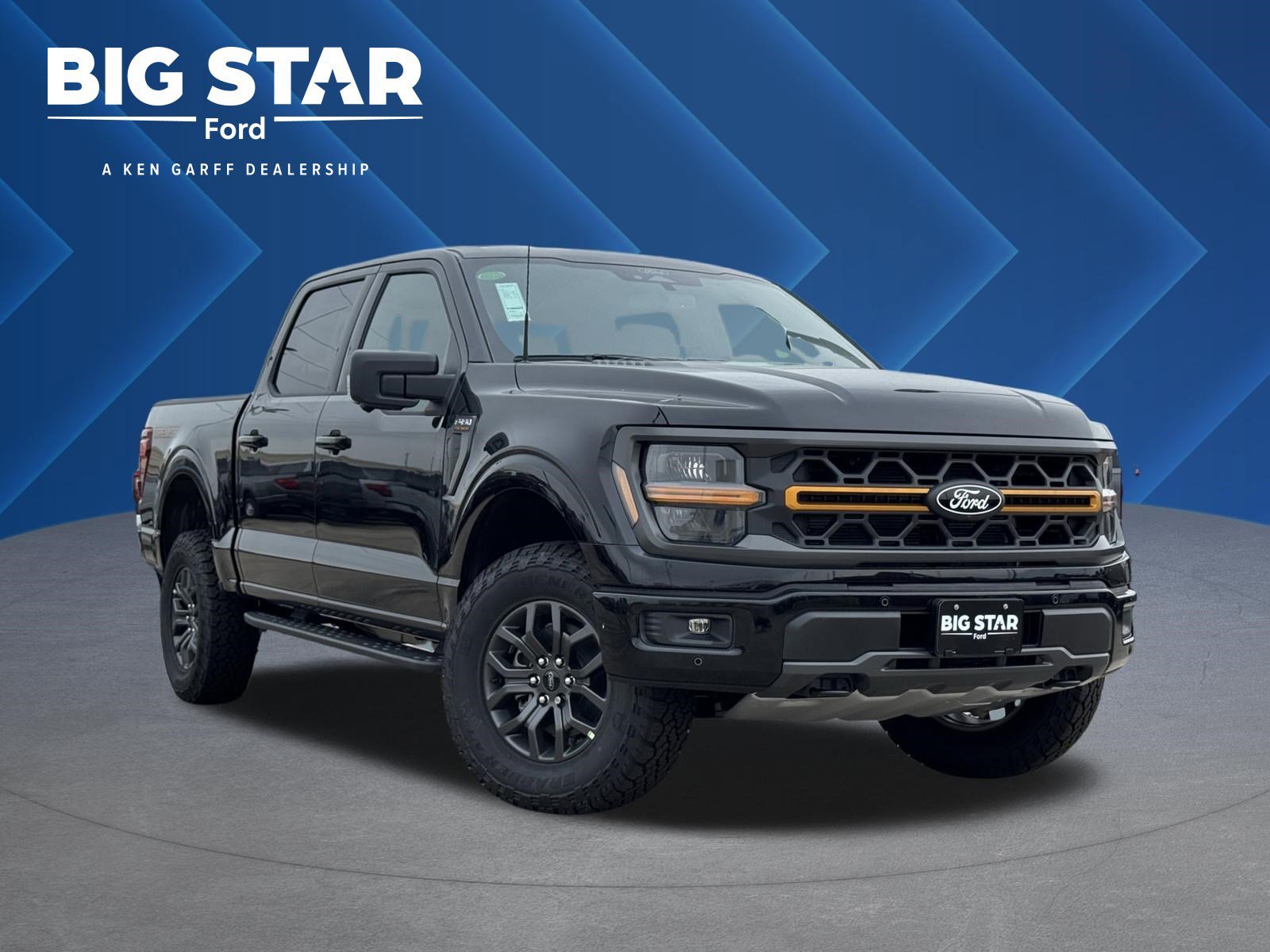 New 2026 Agate Black Metallic Ford Tremor image 1