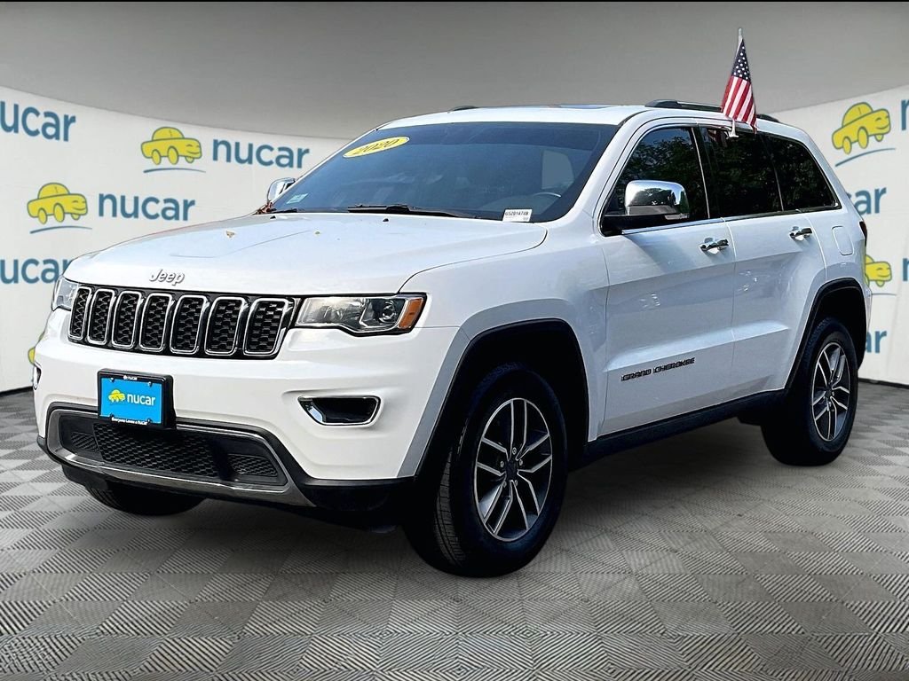 Used 2020 White Jeep Limited image 3
