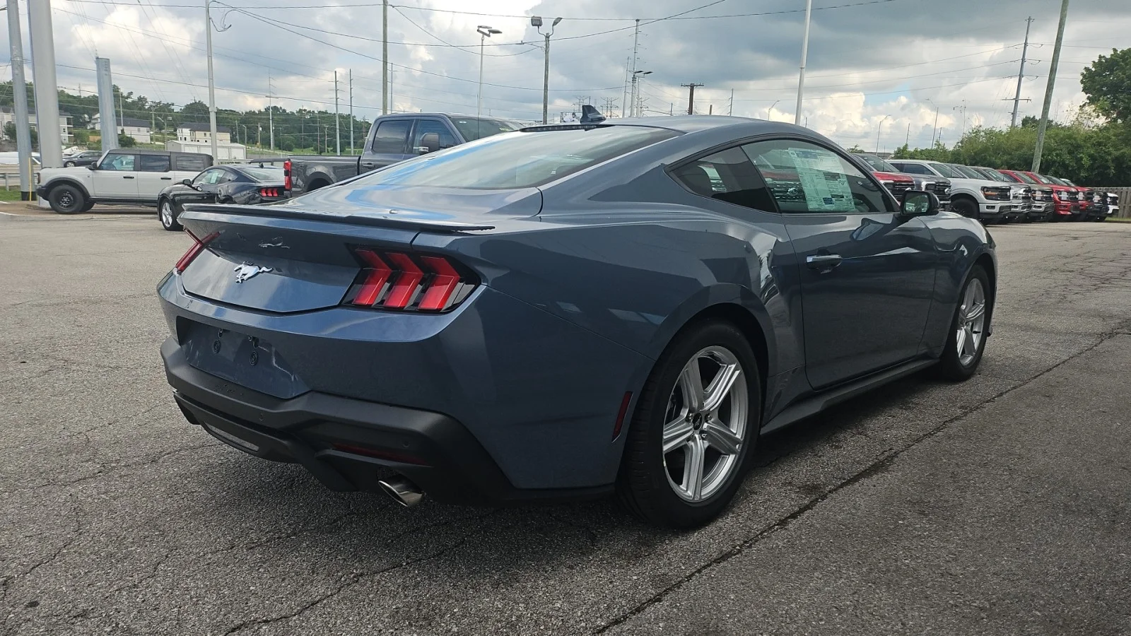 New 2026 Vapor Blue Metallic Ford EcoBoost Premium image 5