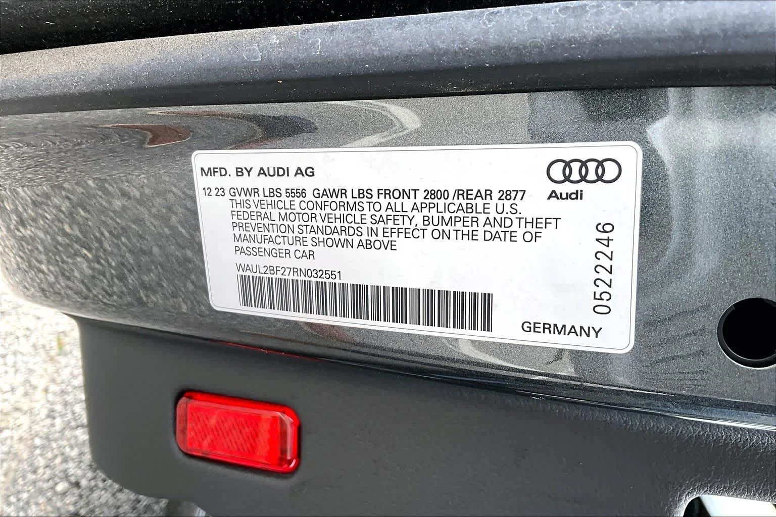 Used 2024 Daytona Gray Pearl Effect Audi Premium Plus image 34