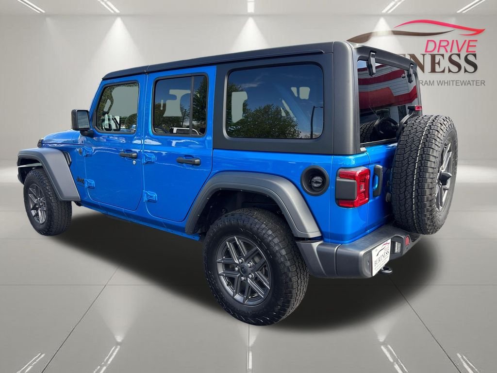 Used 2024 Blue Jeep Sport S image 6