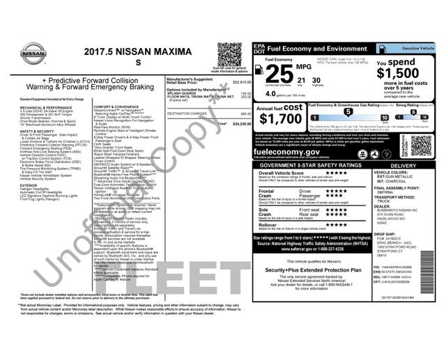 Used 2017 Gun Metallic Nissan 3.5 S image 1