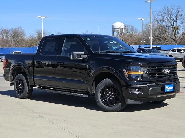 New 2026 Agate Black Metallic Ford XLT image 2