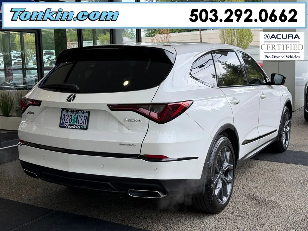 Certified Used 2023 Platinum White Pearl Acura SH-AWD with A-Spec Package image 7