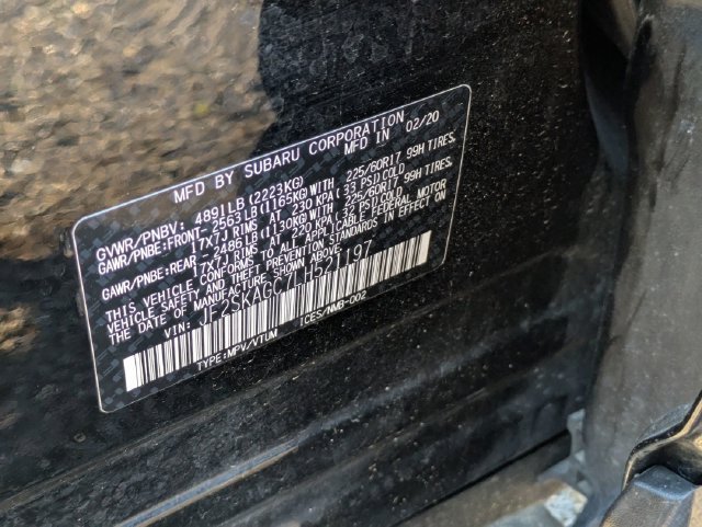 Used 2020 Black Subaru Premium image 31