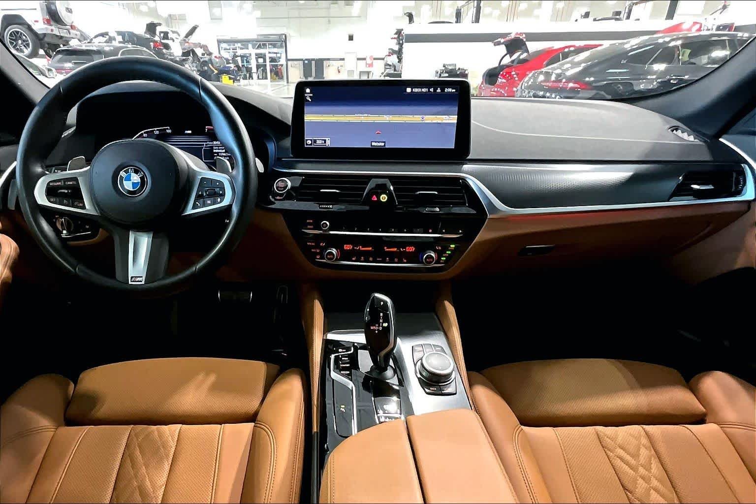 Used 2022 Bluestone Metallic BMW 530i image 14