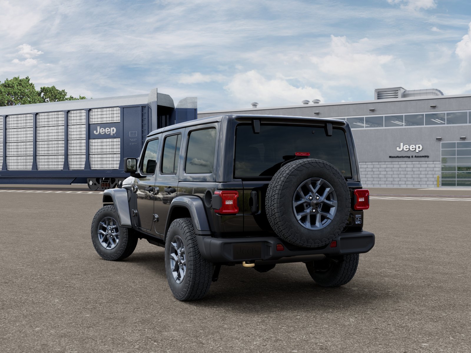 New 2026 Black Clear-Coat Exterior Paint Jeep  image 12