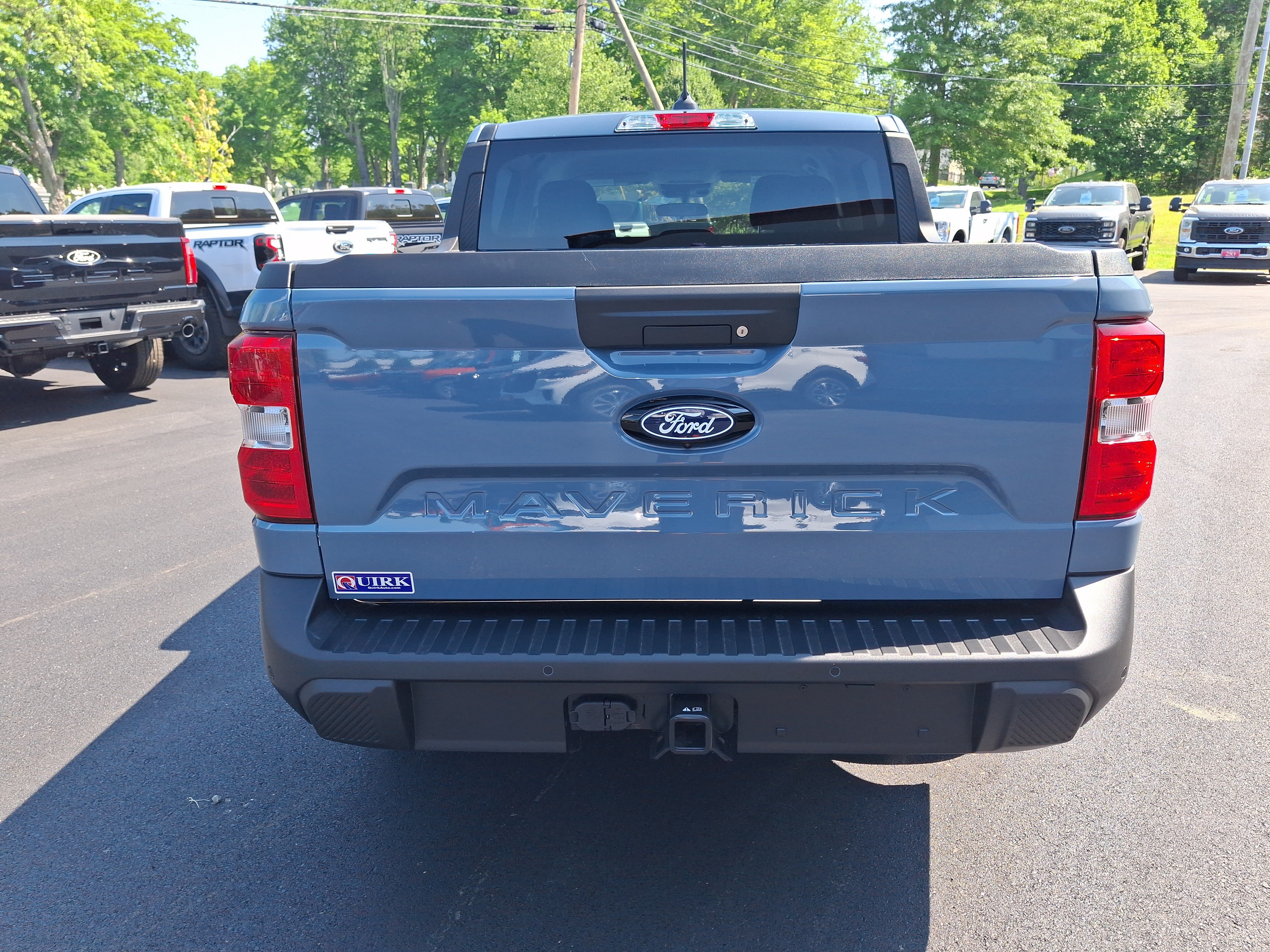 New 2026 Azure Gray Metallic Tri-Coat Ford XLT image 4
