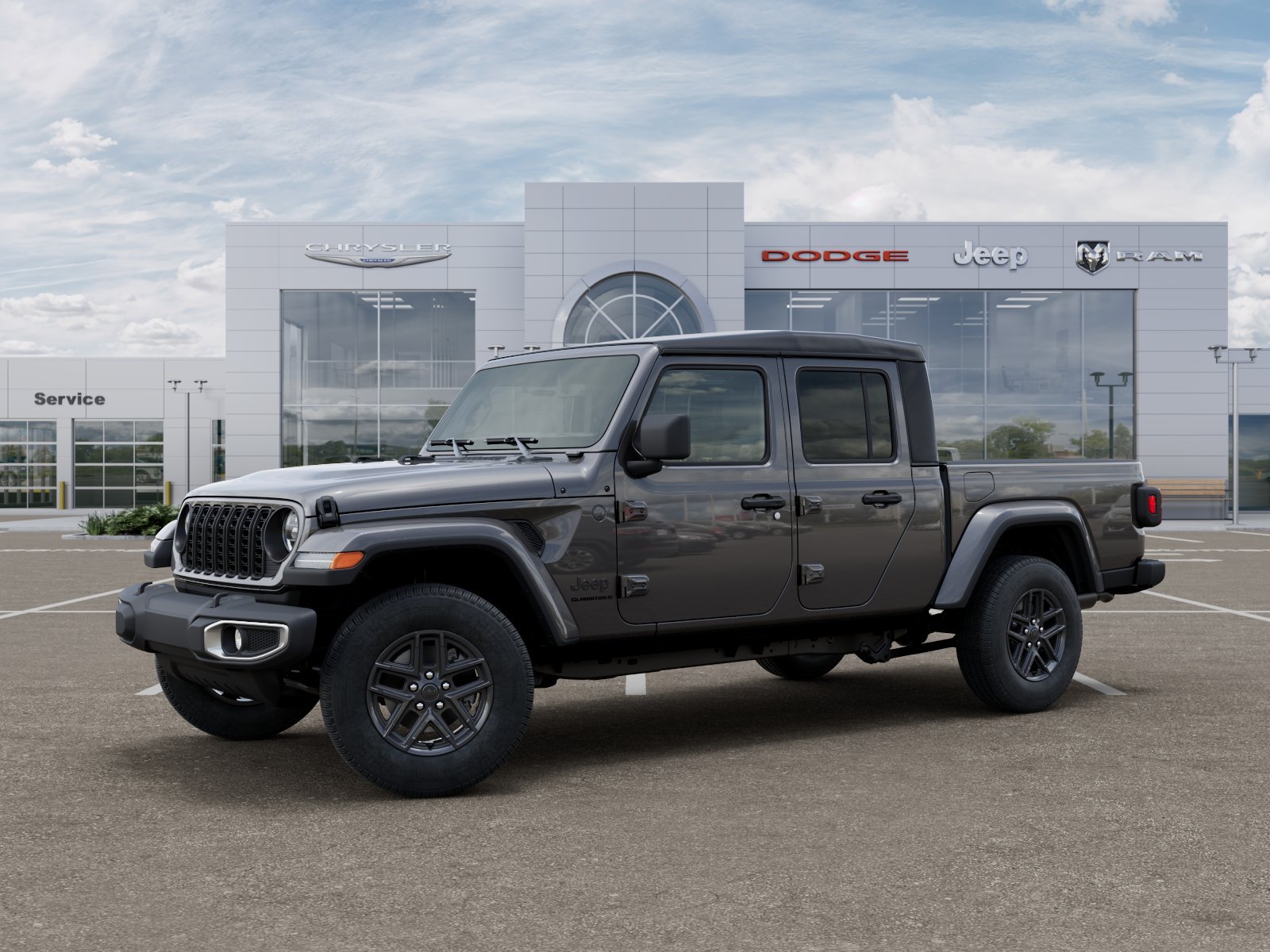 New 2026 Granite Crystal Metallic Clearcoat Jeep Sport S image 35