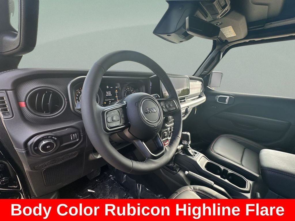 New 2026 Black Clear-Coat Exterior Paint Jeep Rubicon X image 20