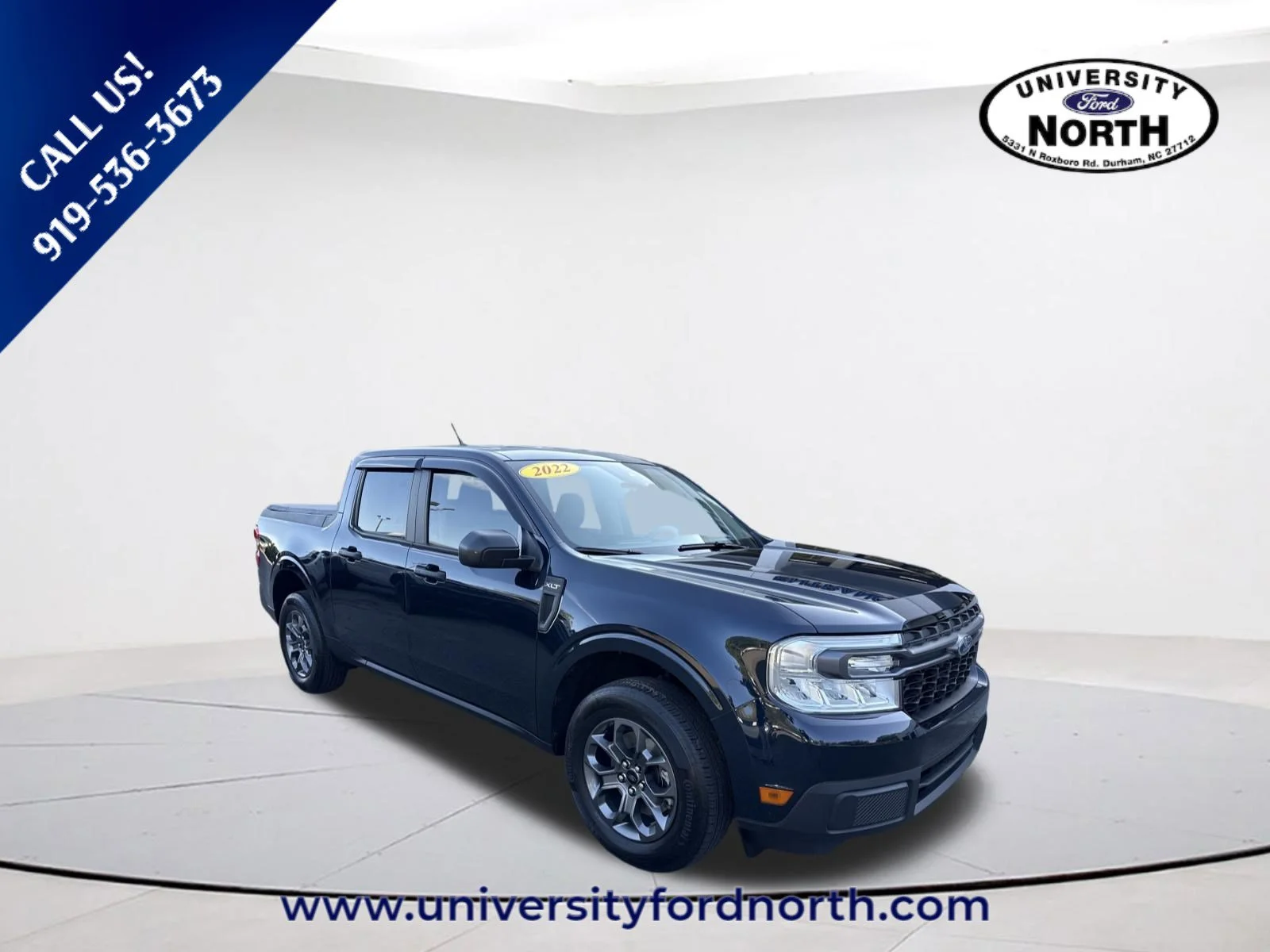 Used 2022 Alto Blue Tinted Clearcoat Metallic Ford XLT image 1