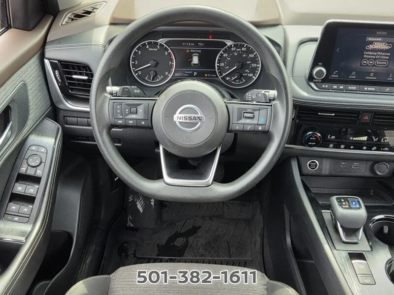 Used 2021 Gun Metallic NISSAN FWD SV image 11