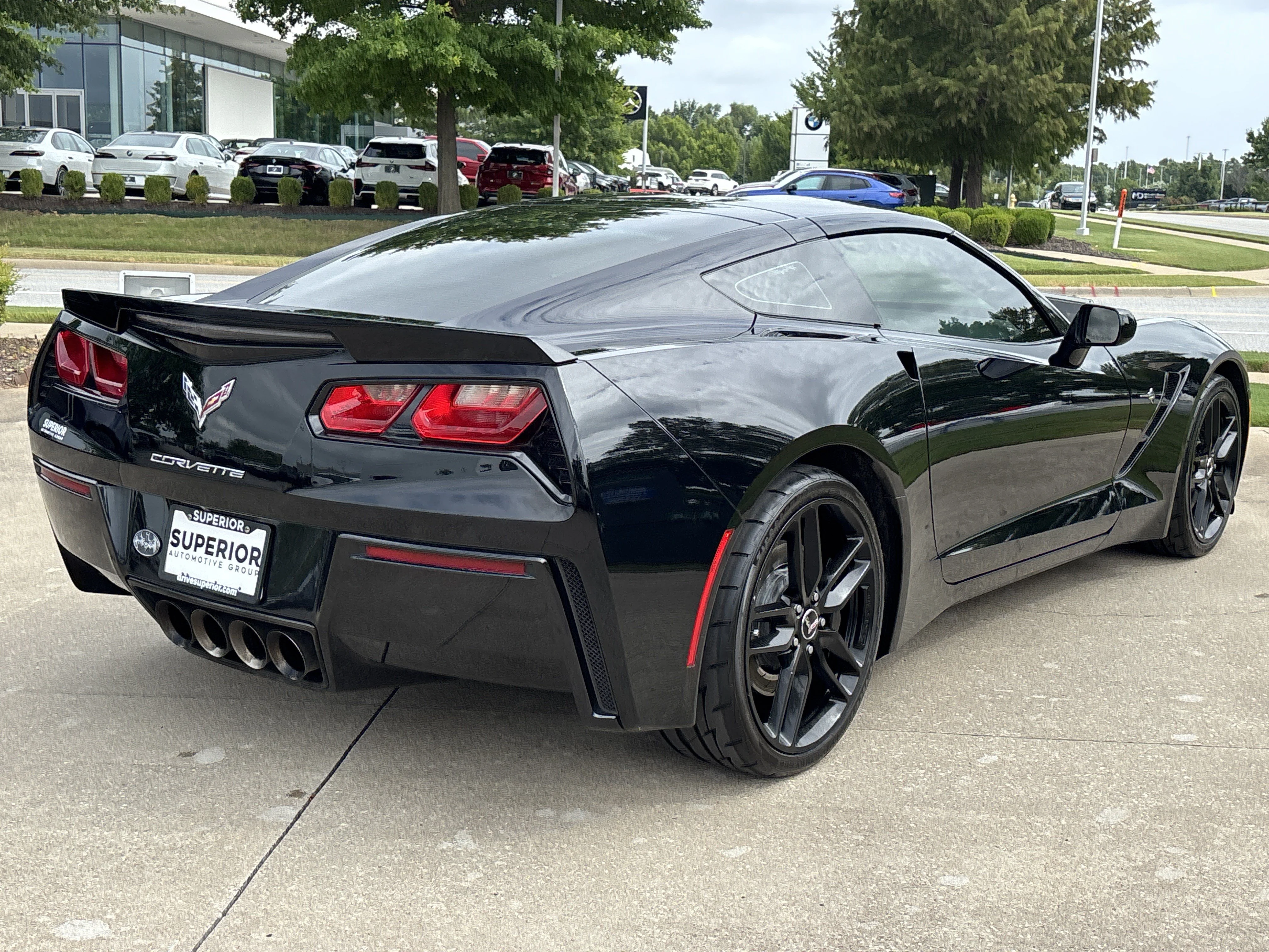 Used 2014 Black Chevrolet Z51 Coupe w/2LT image 3
