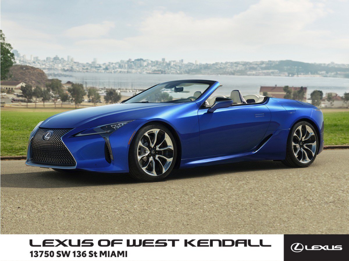 Used 2023 Ultra White Lexus LC 500 image 1