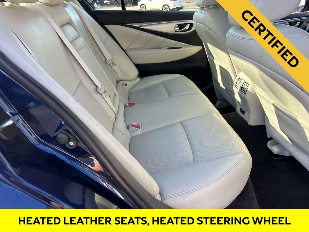 Certified Used 2023 Blue INFINITI LUXE image 13