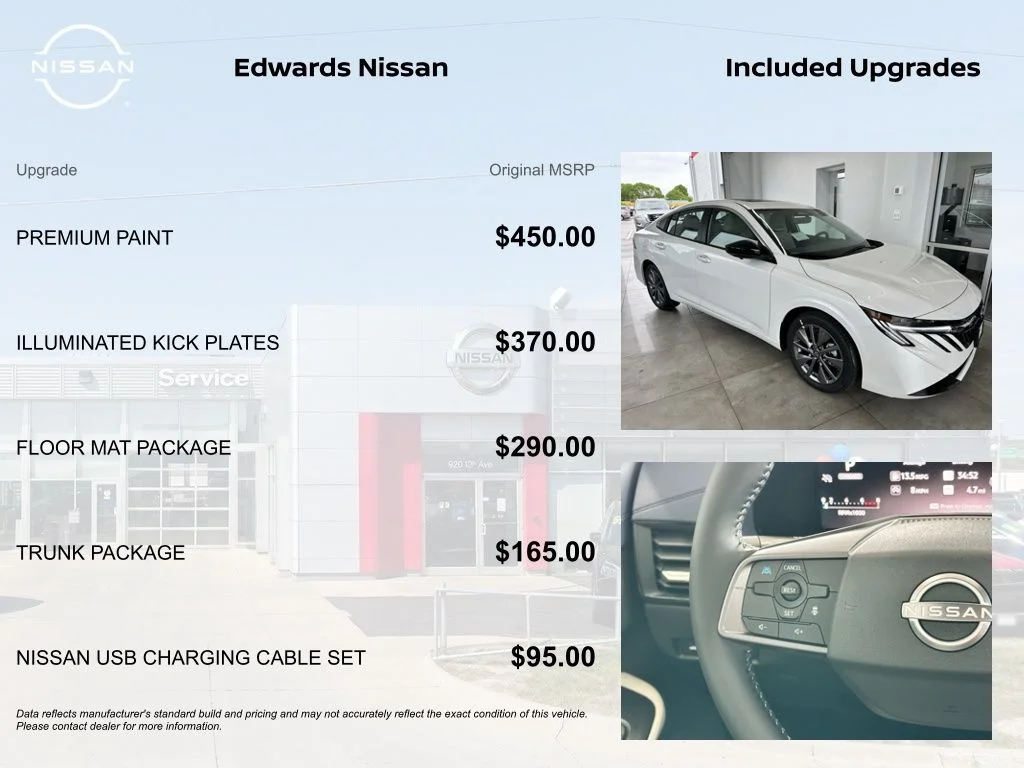 New 2026 White Nissan SL image 4