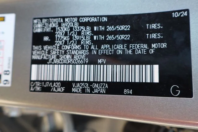 Used 2024 Silver Lexus 550 Luxury image 29