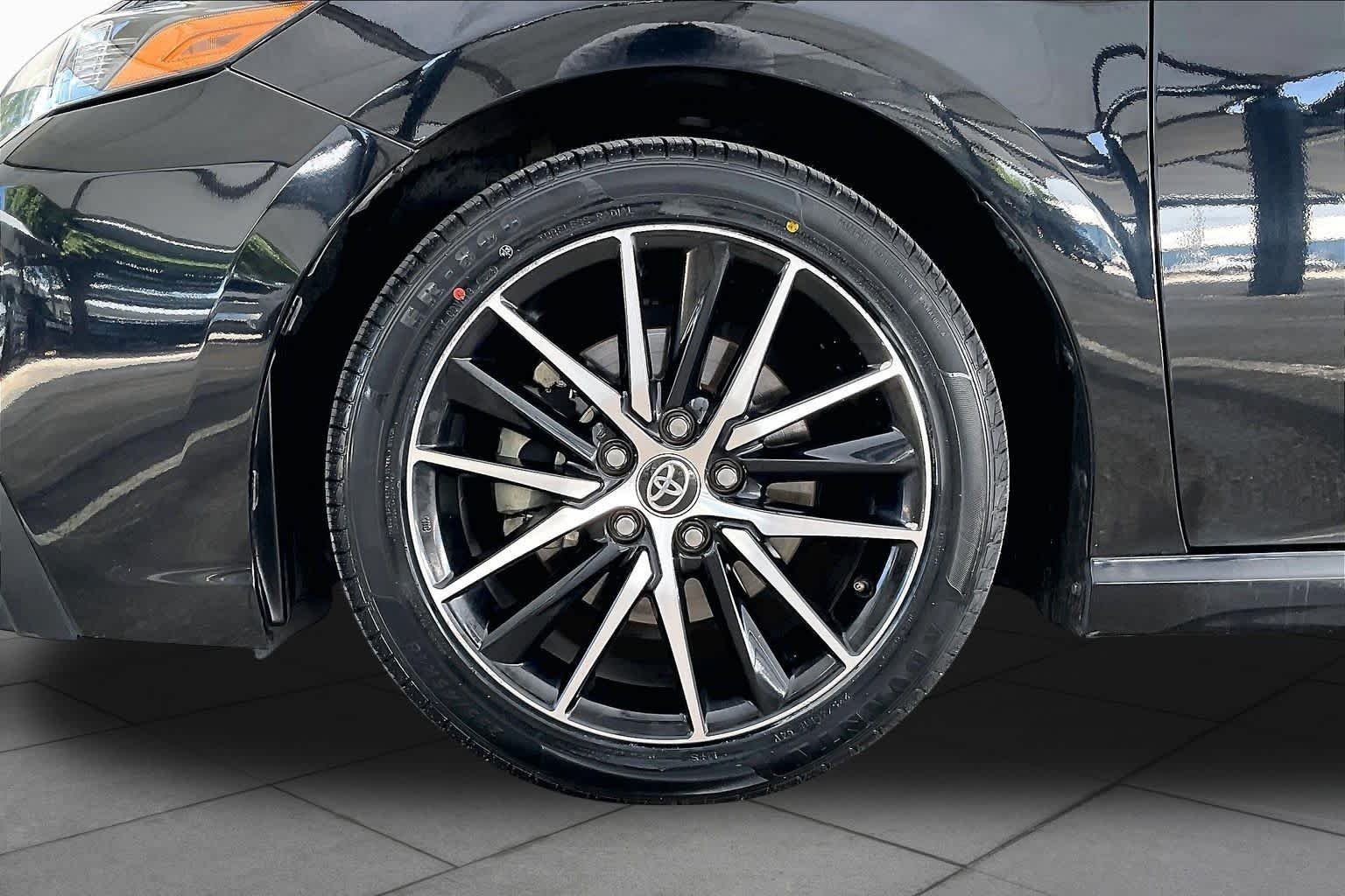 Used 2023 Midnight Black Metallic Toyota SE image 11