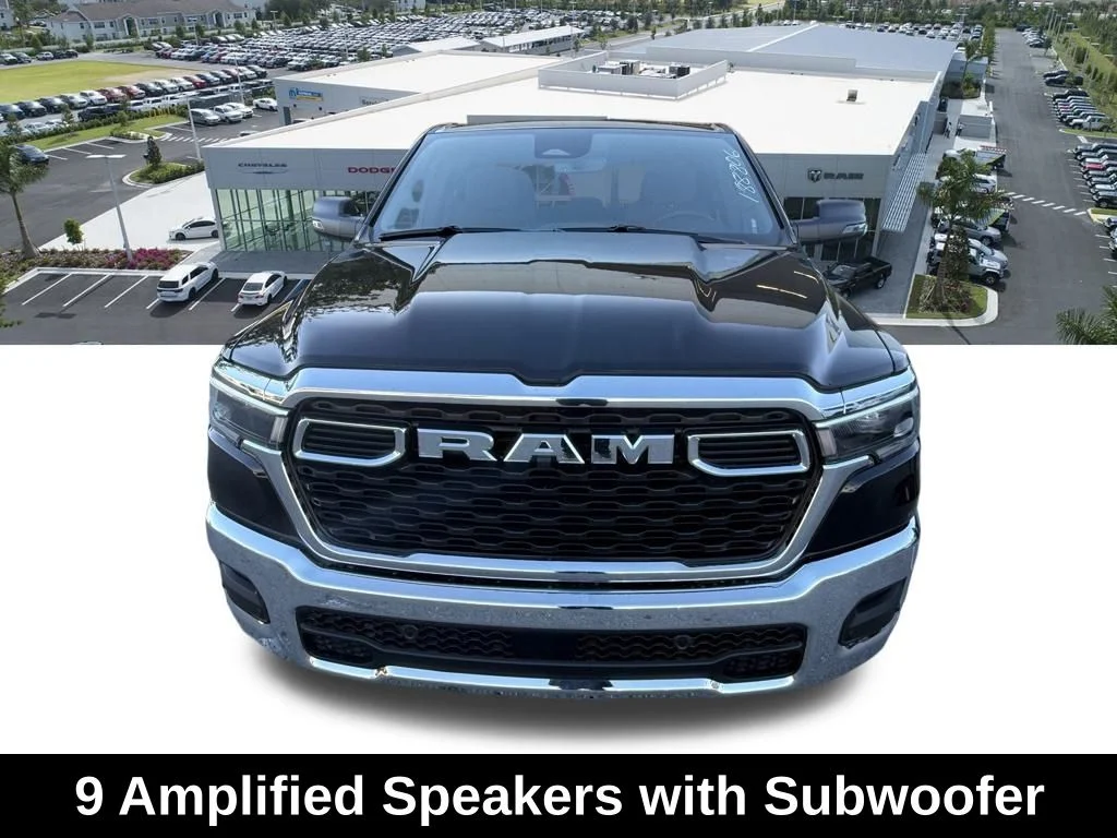 New 2026 Diamond Black Crystal Pearl-Coat Exterior Paint RAM Big Horn/Lone Star image 10
