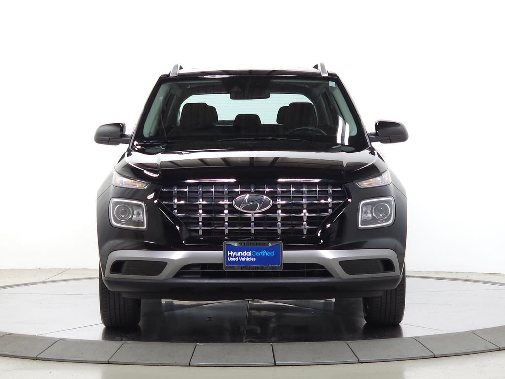 Certified Used 2022 Black Noir Pearl Hyundai SEL image 2