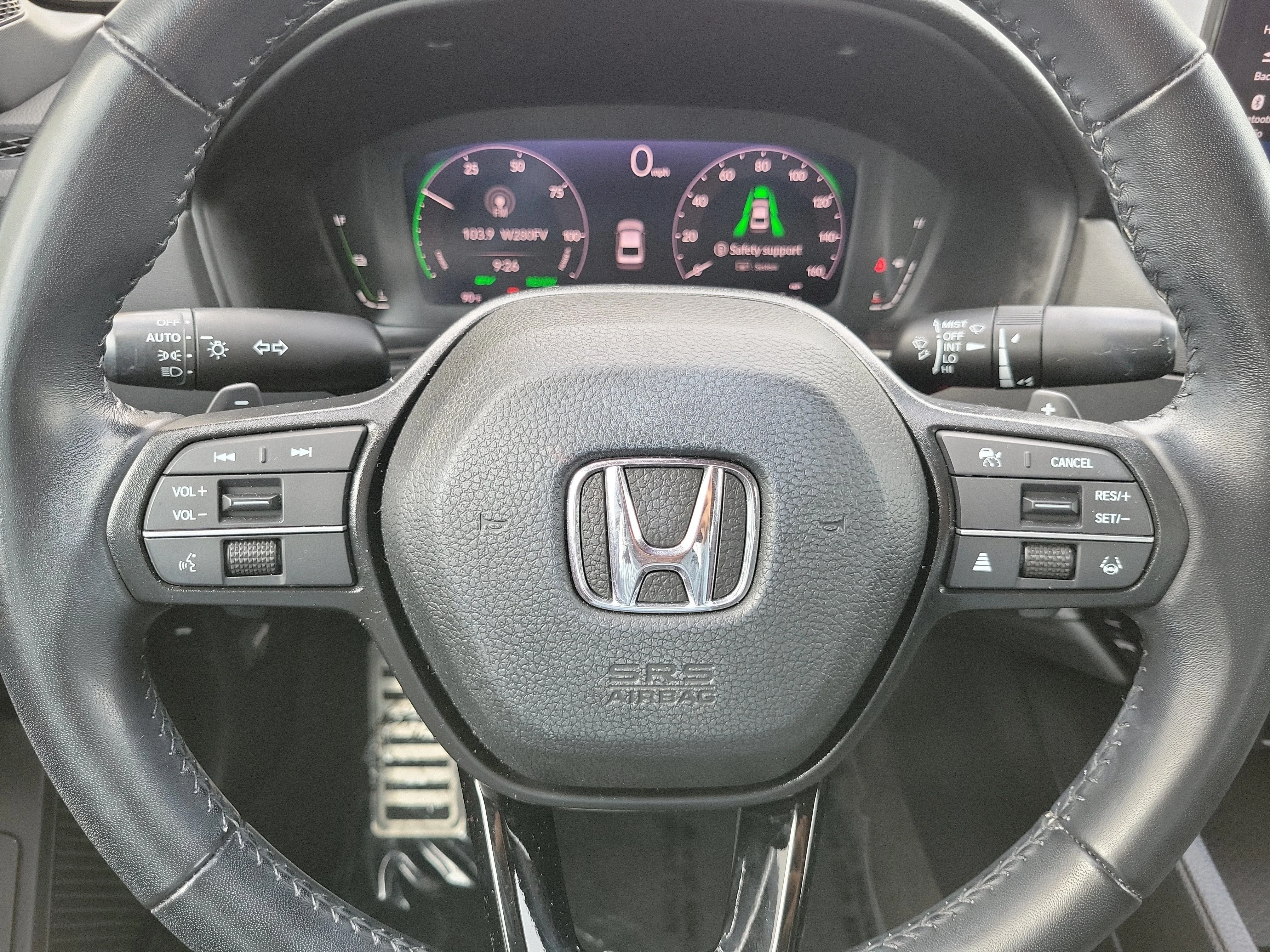 Used 2024 Platinum White Pearl Honda HYBRID SPORT image 25