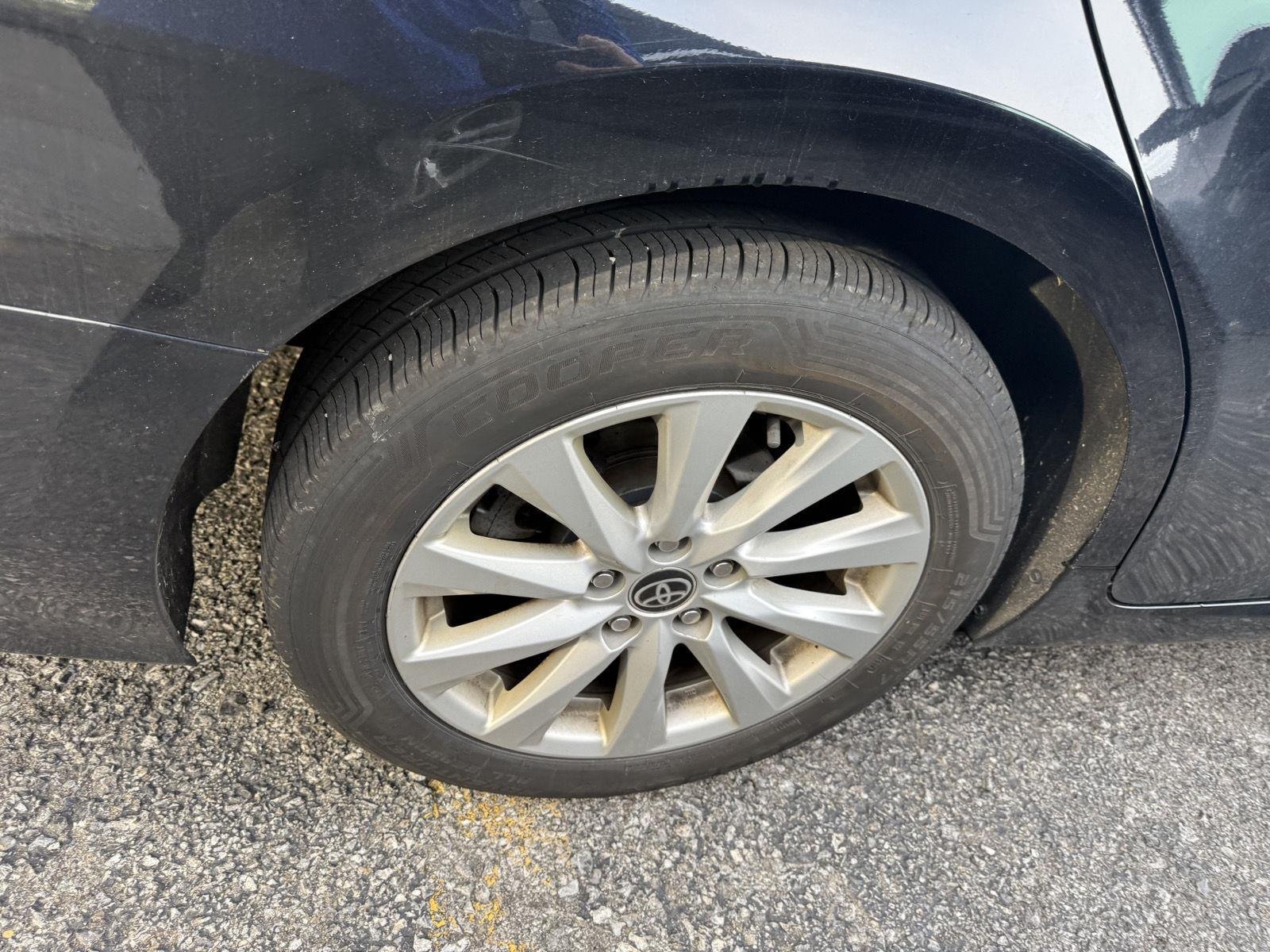 Used 2020 Midnight Black Metallic Toyota LE image 3