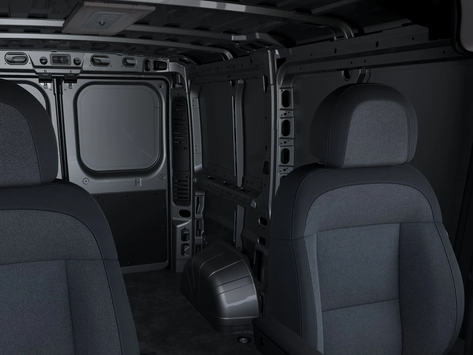 New 2026 Black Clear-Coat Exterior Paint RAM 1500 Low Roof Cargo Van 118 WB image 26