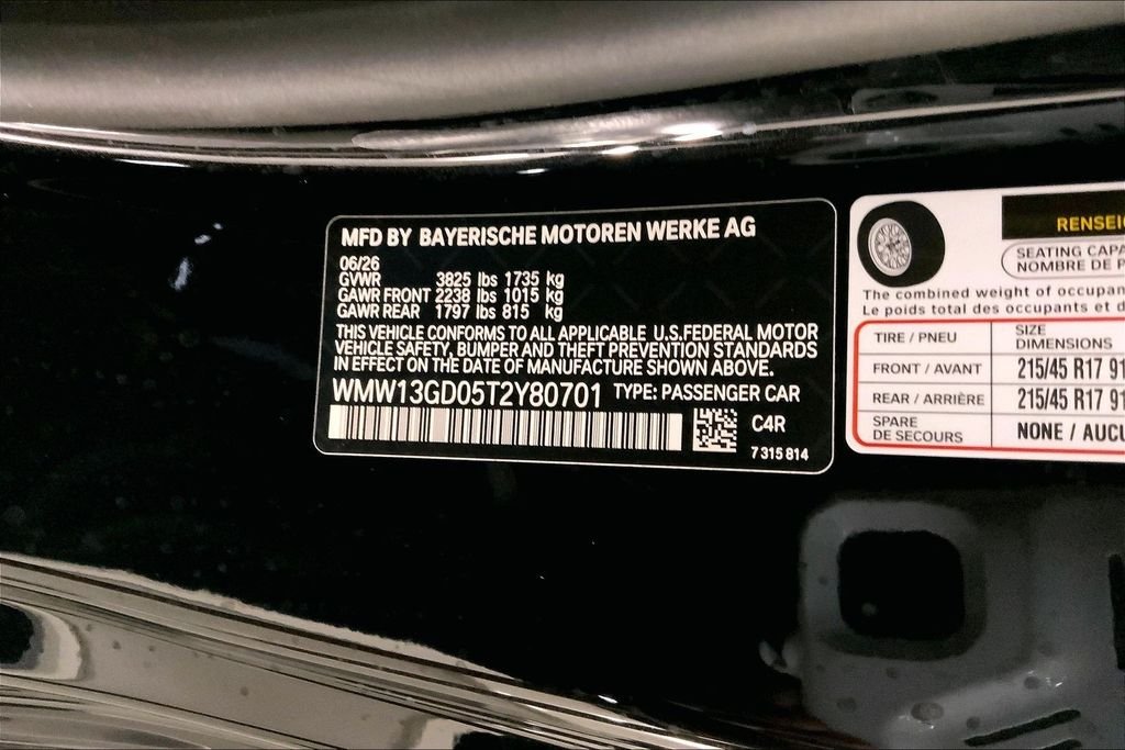 New 2026 Midnight Black II Metallic MINI Signature Plus image 10