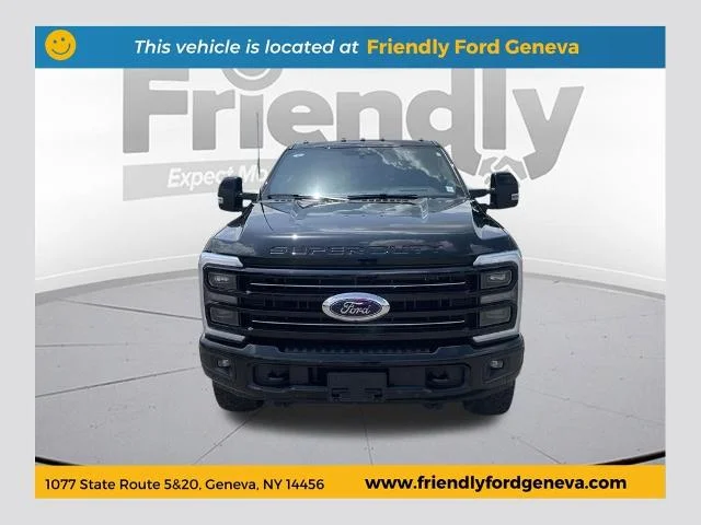 Used 2025 Agate Black Metallic Ford Platinum image 1