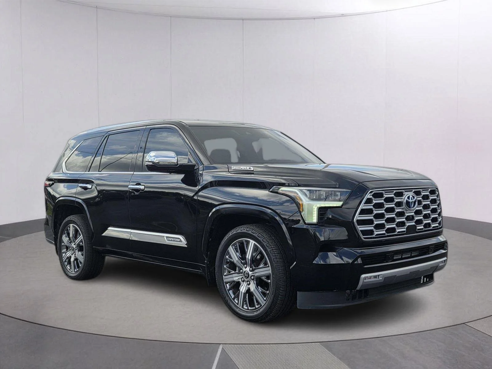 Used 2023 Midnight Black Metallic Toyota Capstone image 3