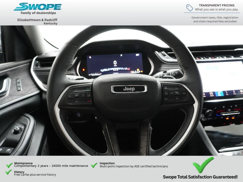 Certified Used 2023 Bright White Clearcoat Jeep Limited image 15